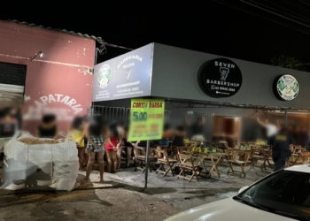 Operação encerra festa com perturbação do sossego público e menores em tabacaria