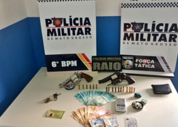 PM prende quadrilha envolvida no homicídio de jovem de 22 anos em Cáceres
