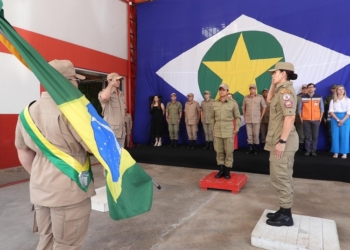 Corpo de Bombeiros realiza transmissão de comando do Batalhão de Emergências Ambientais