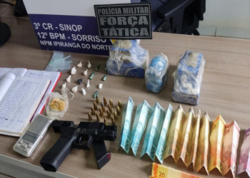 Quadrilha que enterrava armas, drogas e munições é presa pela Polícia Militar