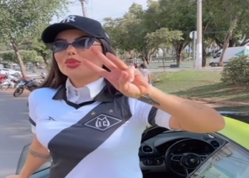 Ex-mulher de Deyverson desembarca em Cuiabá e dispara; “Mixto é a maior torcida”