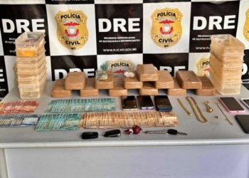 Traficantes são presos com 12 tabletes de drogas em boca de fumo no Parque Ohara