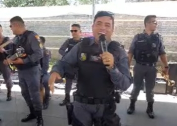 Banda da PM toca música com teor sensual em escola militar e gera polêmica