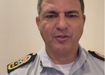 O pedido de perdão do comandante