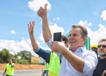 Governador entrega primeiro trecho duplicado de 15 km da BR-163; “obras vão evitar muitas mortes”