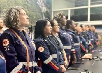 Trabalhadores do Samu são homenageados por serviços prestados à população