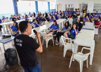 Setasc e equipe feminina do Mixto se unem para falar sobre protagonismo feminino com estudantes