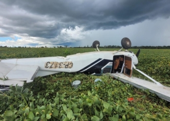 Aeronave cai e Polícia Militar apreende 465 kg de cocaína na fronteira com a Bolívia