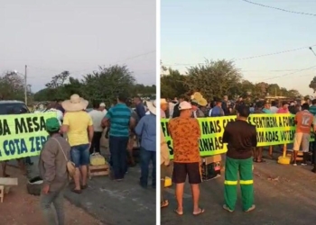 Pescadores fecham rodovias