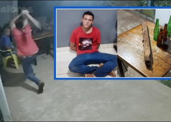 Homem mata desafeto com pauladas na cabeça após discussão em bar; veja vídeo