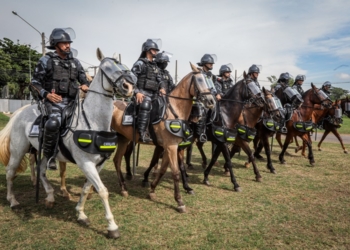 Cavalaria da Polícia Militar lança Operação Centauro, em Cuiabá