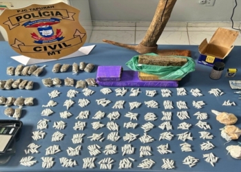 Polícia Civil localiza depósito de entorpecentes em imóvel abandonado