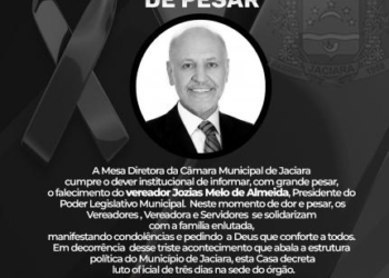 Luto na Câmara de Jaciara
