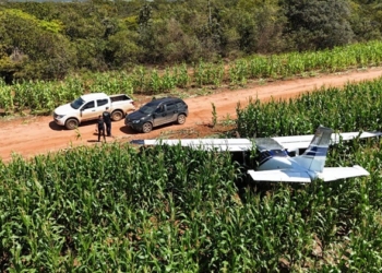 Envolvidos em queda de aeronave são presos com armas e mais de 600 munições
