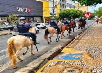 Cavalaria da Polícia Militar celebra 13 anos de criação com Operação Centauro