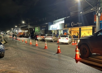Onze motoristas são presos na Operação Lei Seca; 44 veículos são removidos