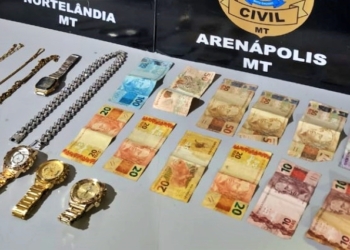 Criminosos envolvidos em roubos em joalherias são preso pela Polícia Civil