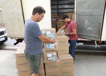 Prefeitura de Cuiabá coleta mais de 35 mil medicamentos que serão encaminhados às famílias do RS