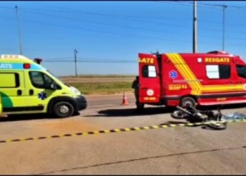 Homem de 38 anos morre após passar mal e perder controle da motocicleta