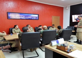 Corpo de Bombeiros recebe visita de orientação técnica do Exército Brasileiro