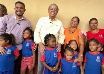 Jayme inaugura creche na comunidade quilombola Mata Cavalo, em Livramento
