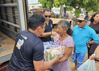 Setasc realiza entrega de 200 cestas de alimentos à etnia Kurâ-Bakairi