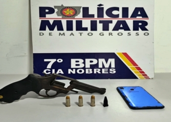 Faccionados são detidos em flagrante pela Polícia Militar com arma de fogo e munições