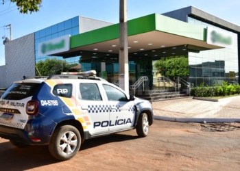 Ladrão de banco é morto durante tentativa de furto em agência durante a madrugada