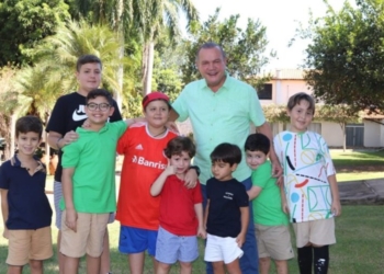 O aniversário do senador