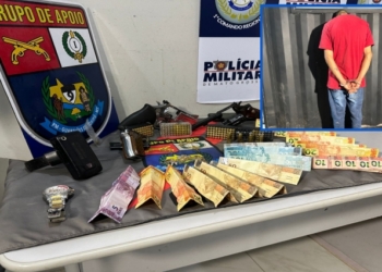 Ex-presidiário é preso ao tentar matar morador durante assalto em residência