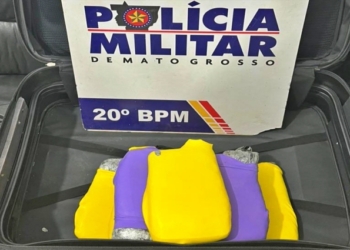 Passageiro é preso transportando nove quilos de pasta base de cocaína em ônibus interestadual