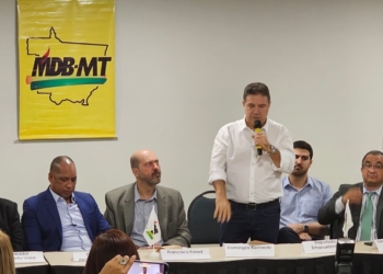 MDB oficializa pré-candidatura de Domingos Kennedy a prefeito de Cuiabá