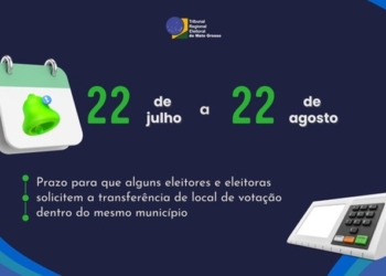 Prazo para transferência de local de votação segue até 22 de agosto
