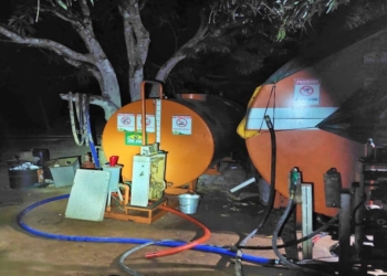 Posto de combustível clandestino que abastecia garimpos ilegais é fechado pela PJC