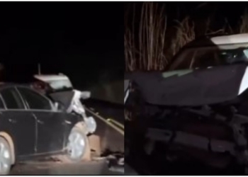 Acidente entre dois carros na MT-170 deixa uma pessoa morta e outras feridas