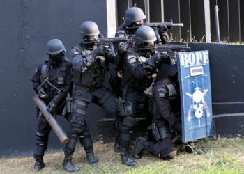 Bope realiza simulação de roubo com reféns nesta quarta-feira, em Cuiabá