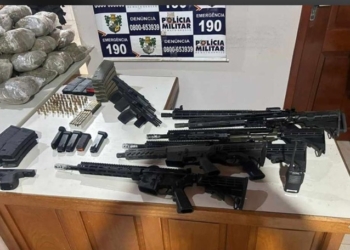Foram apreendidas mais de 1,3 mil armas de fogo e simulacros em 2024 em Mato Grosso