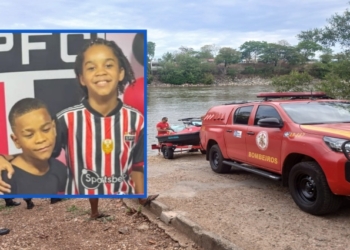 Corpos de irmãos de 7 e 10 anos que se afogaram no Rio Cuiabá são localizados