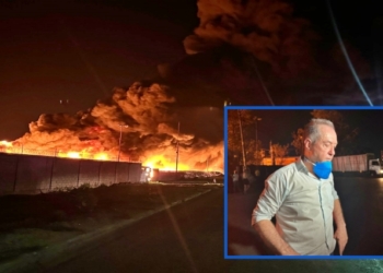 Empresário diz que incêndio em depósito no Distrito Industrial foi de origem criminosa