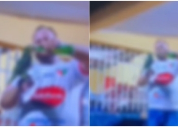 Empresário que aparece em vídeo oferecendo cerveja para um papagaio é detido
