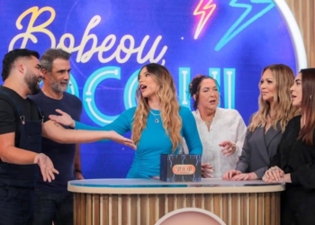 Mãe de Virginia ensaia cena romântica com Marcos Pasquim e tem surpresa: ‘Enganada’