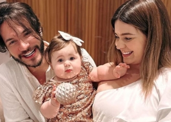 Eliezer tem momento fofo com Lua após nascimento do segundo filho: ‘Cuidando’