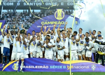 Santos é campeão da serie B do Brasileirão