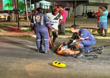 Após discussão, homem em situação de rua é esfaqueado no peito