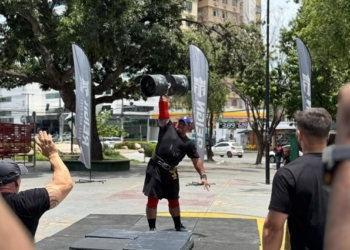 Atleta de Cuiabá sai na frente e lidera após duas provas do Atlas Games