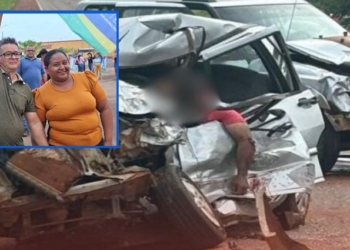 Casal morre após carro bater de frente com caminhonete; cobra é encontrada dentro do veículo