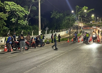Operação Lei Seca com foco em motocicletas resulta em três autuações criminais