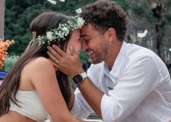 Larissa Manoela renova votos com André Luiz Frambach na Tailândia: ‘Te amooo’
