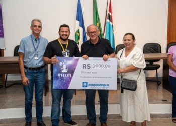 Estudante da Escola Técnica de Rondonópolis é premiado por trabalho científico