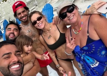 Virginia Fonseca ostenta tanquinho em férias com família nas Bahamas: ‘Domingou’